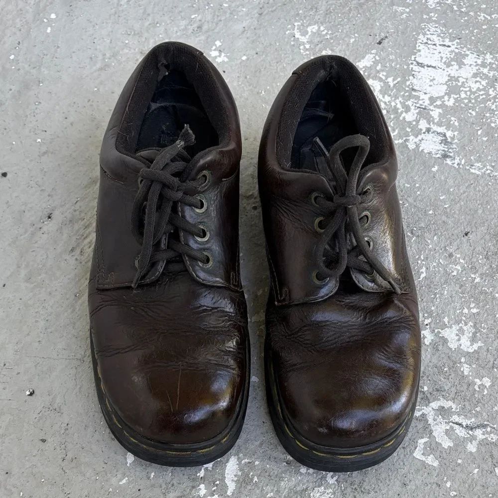 Vintage Doc Martin cushion sole chunky lace ups
